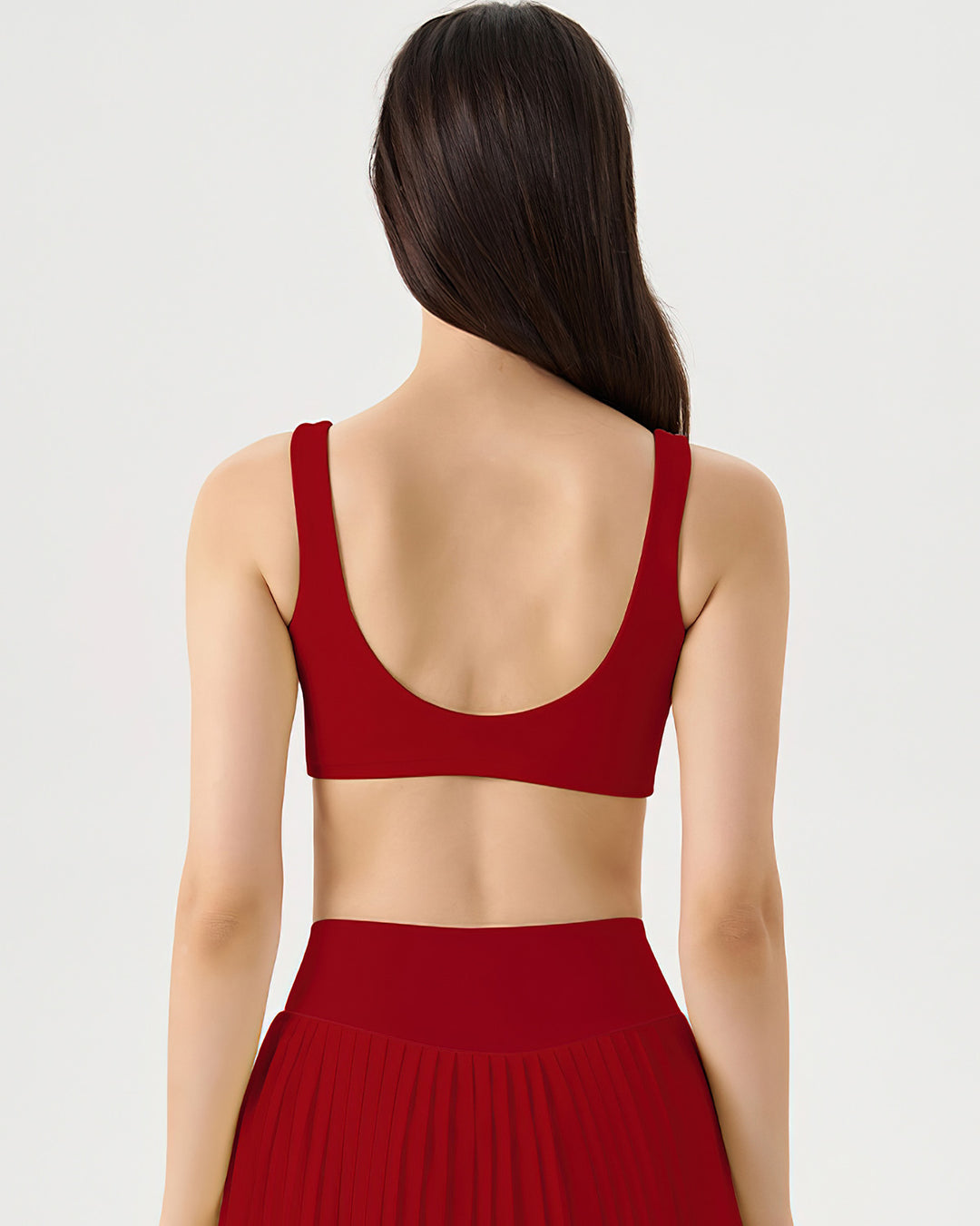 Helena Sports Bra - Red