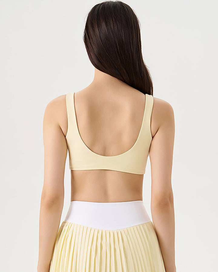 Helena Sports Bra - Yellow