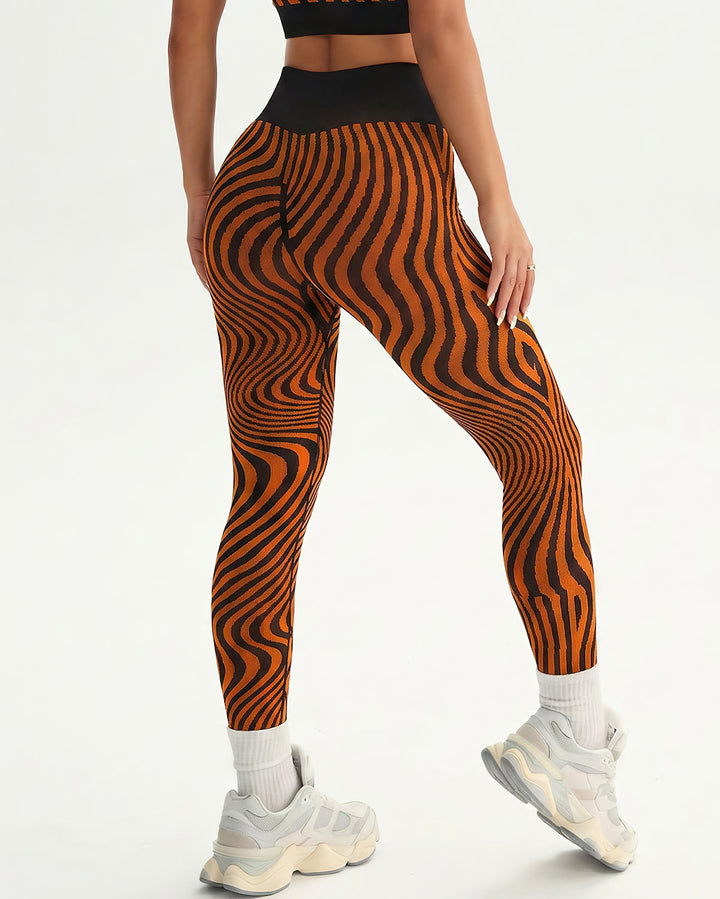 Hera Seamless Leggings - Brown