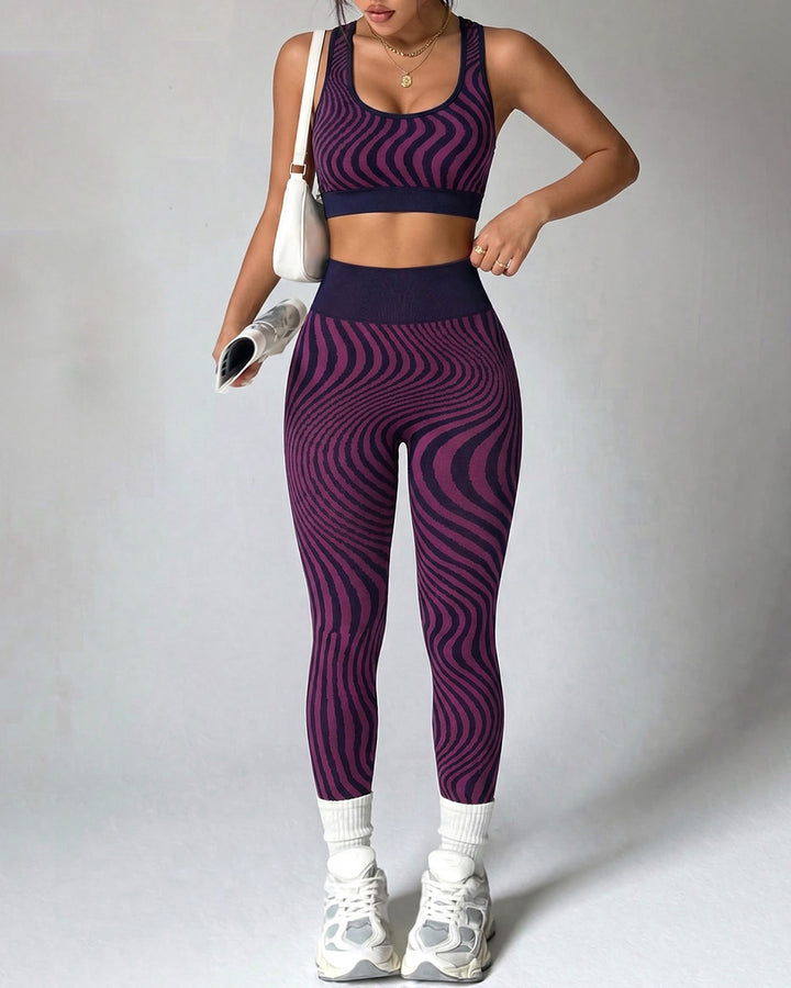 Hera Seamless Leggings - Purple