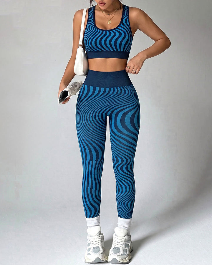 Hera Seamless Leggings - Teal