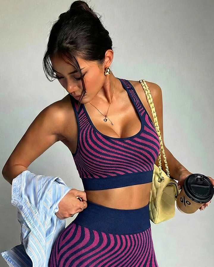Hera Sports Bra - Purple