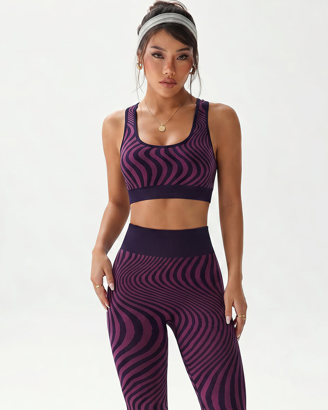 Hera Sports Bra - Purple