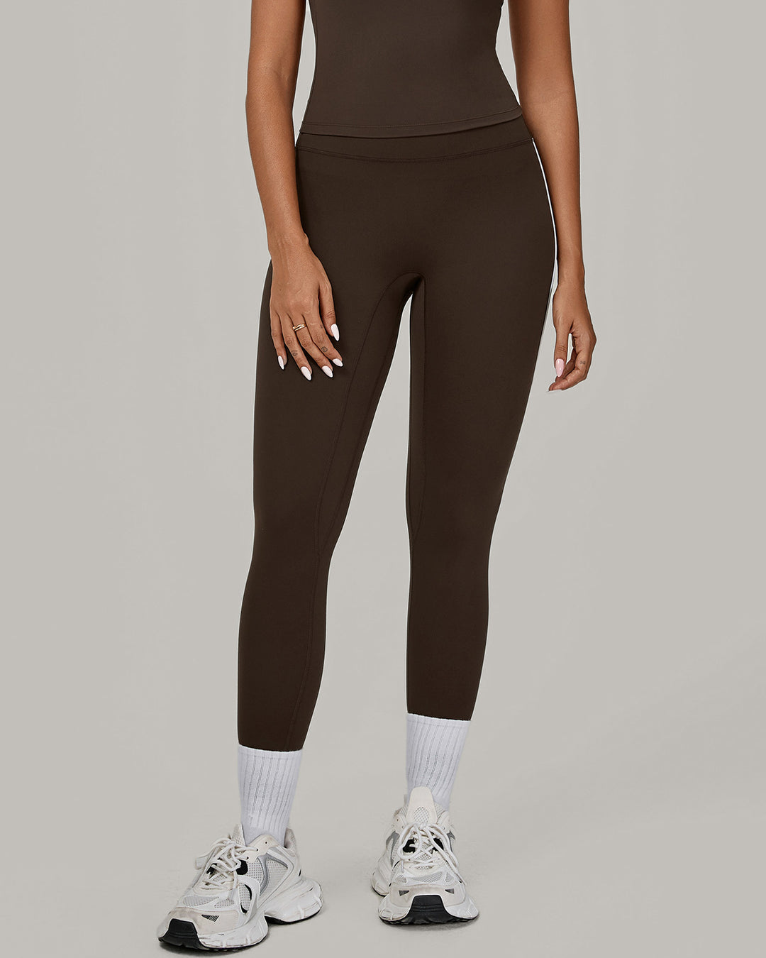Hermione Seamless Leggings - Brown