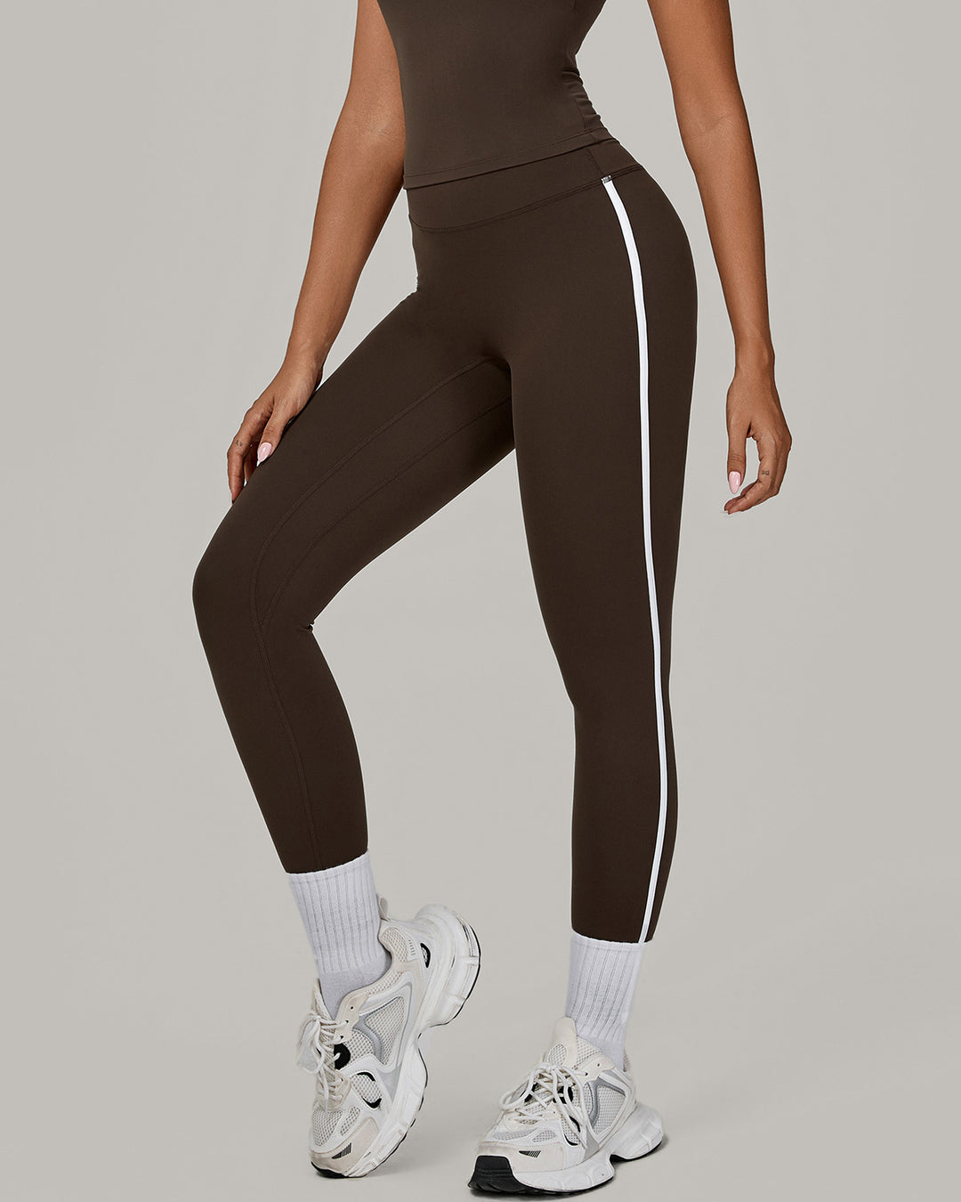 Hermione Seamless Leggings - Brown