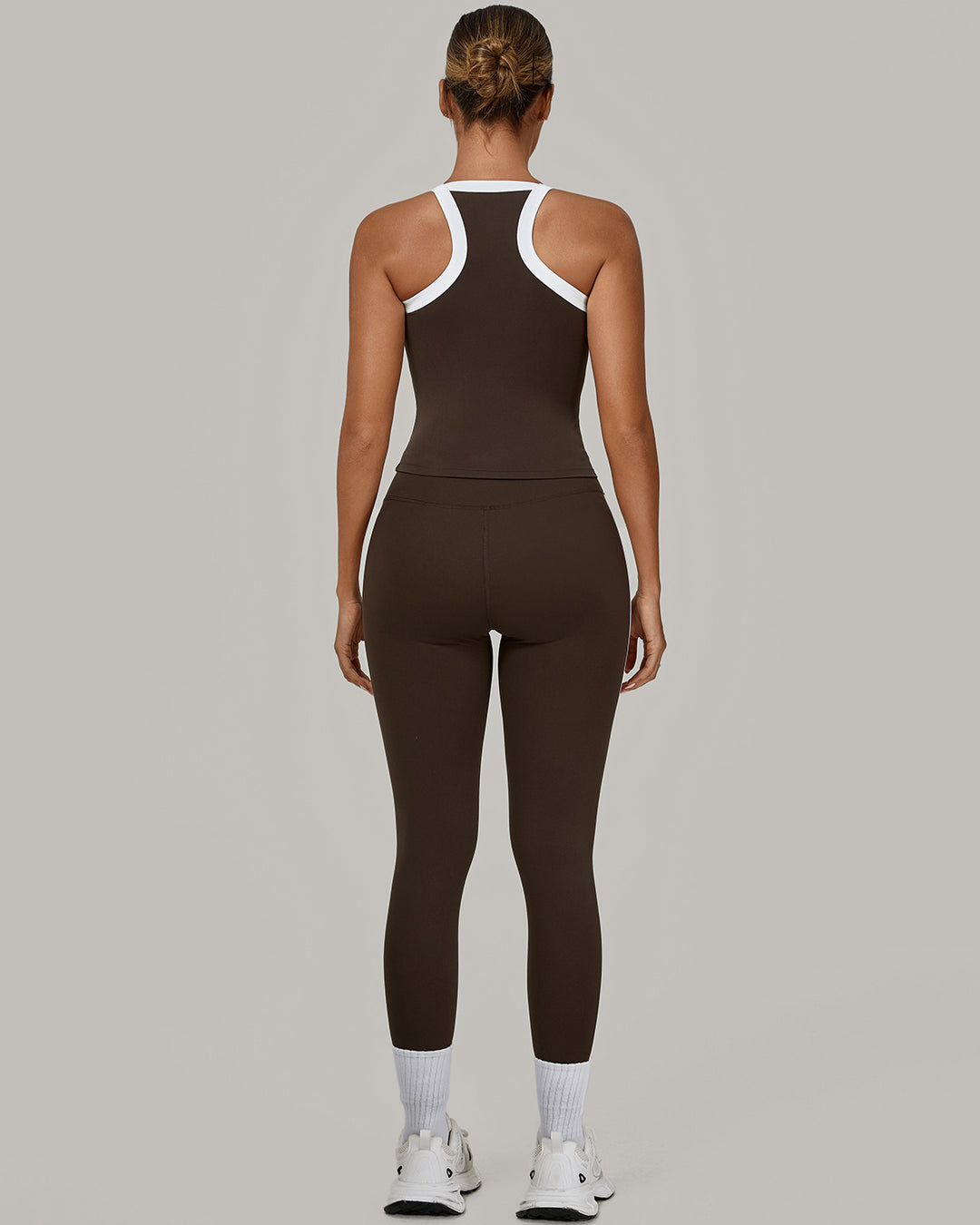 Hermione Seamless Leggings - Brown