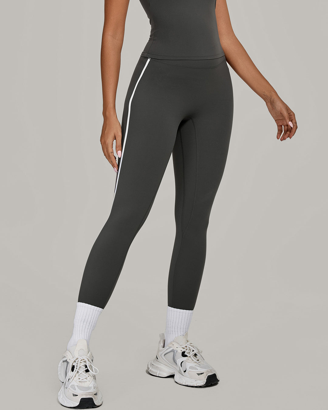 Hermione Seamless Leggings - Grey