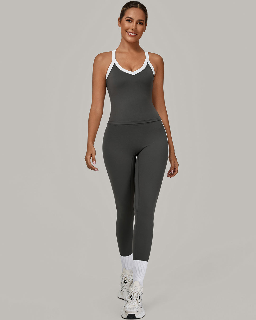 Hermione Seamless Leggings - Grey