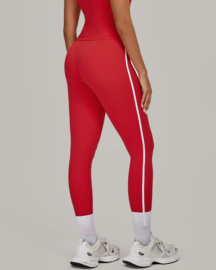 Hermione Seamless Leggings - Red