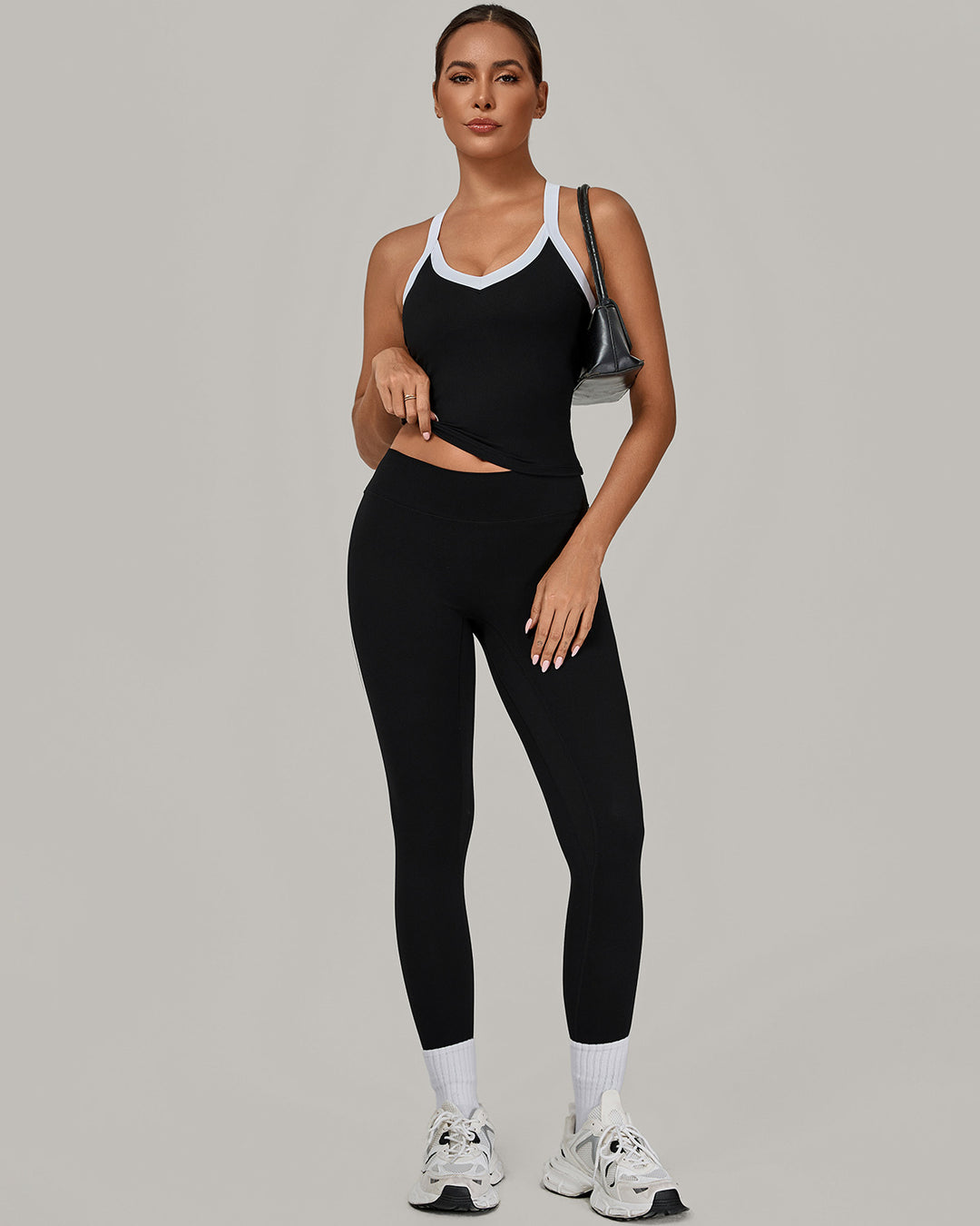 Hermione Sports Bra - Black