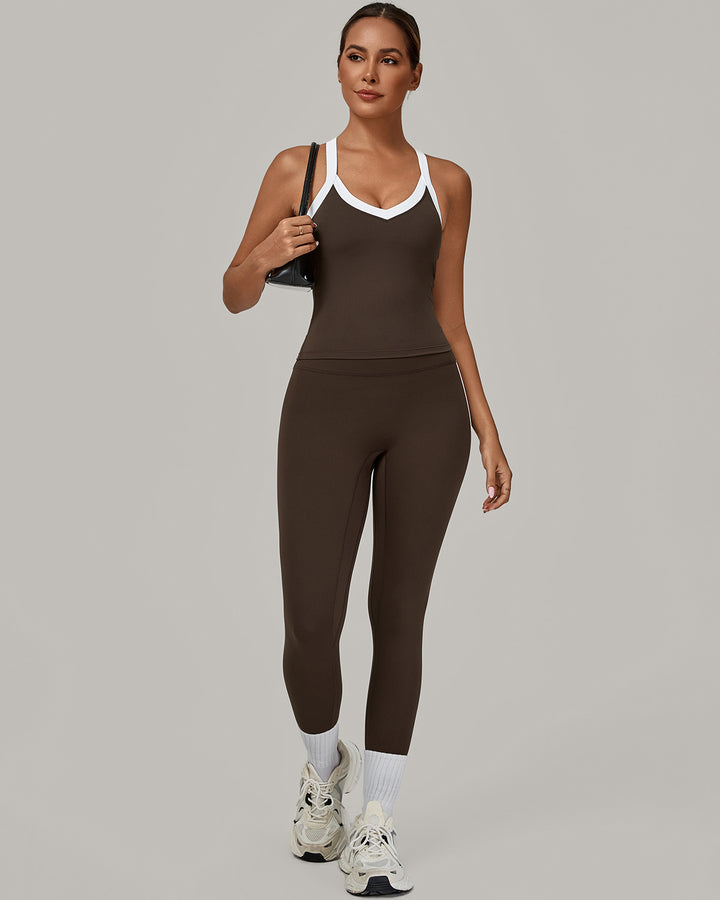 Hermione Sports Bra - Brown