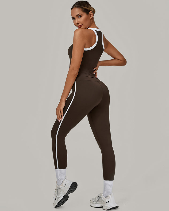 Hermione Sports Bra - Brown