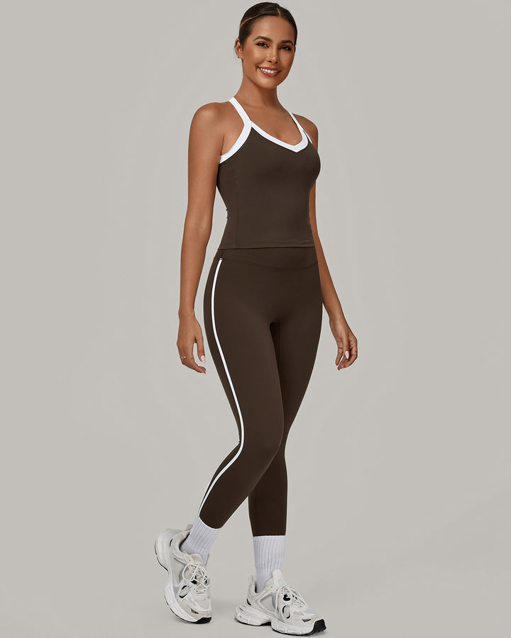 Hermione Sports Bra - Brown