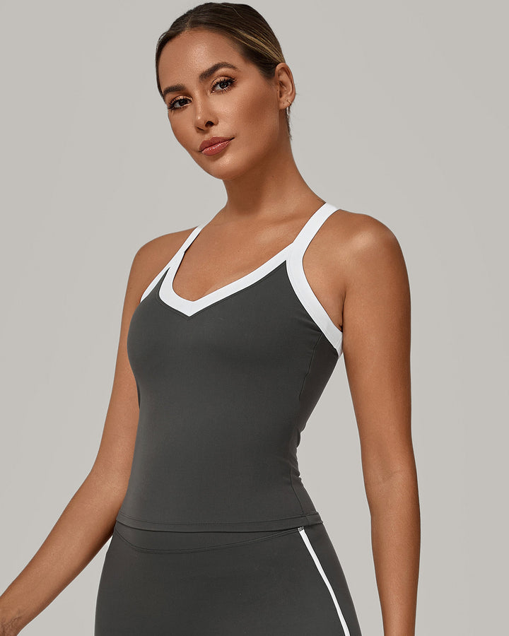 Hermione Sports Bra - Grey