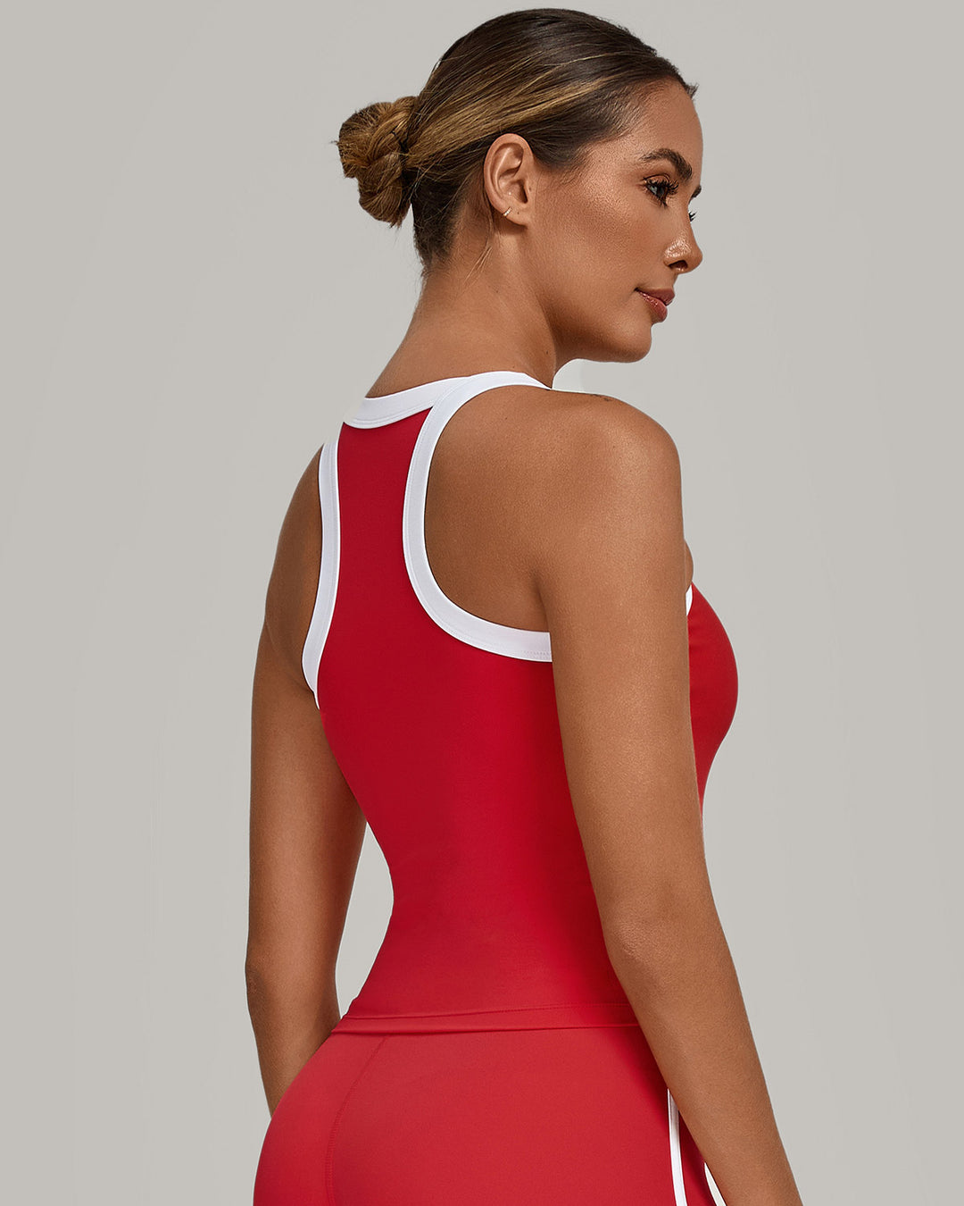 Hermione Sports Bra - Red