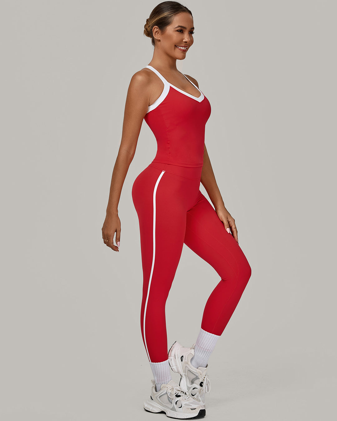 Hermione Sports Bra - Red