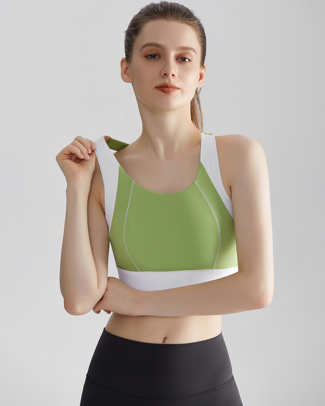 Hestia Sports Bra - Green