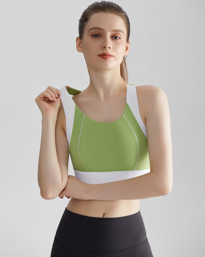 Hestia Sports Bra - Green