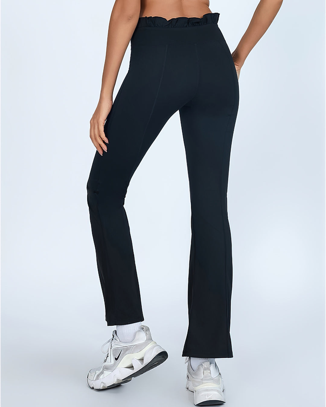 Imani Flare Leggings - Black