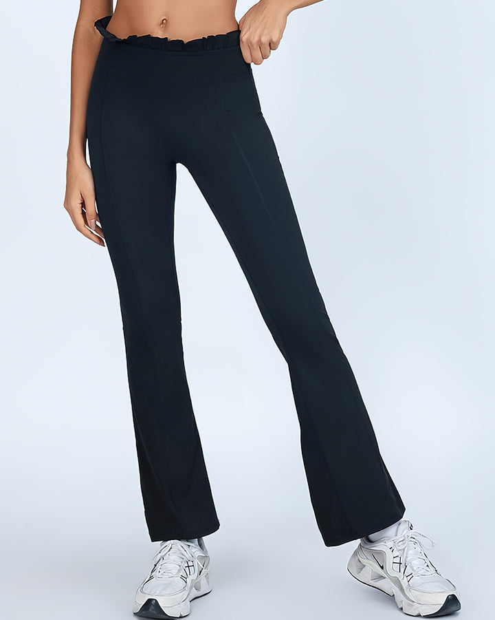 Imani Flare Leggings - Black