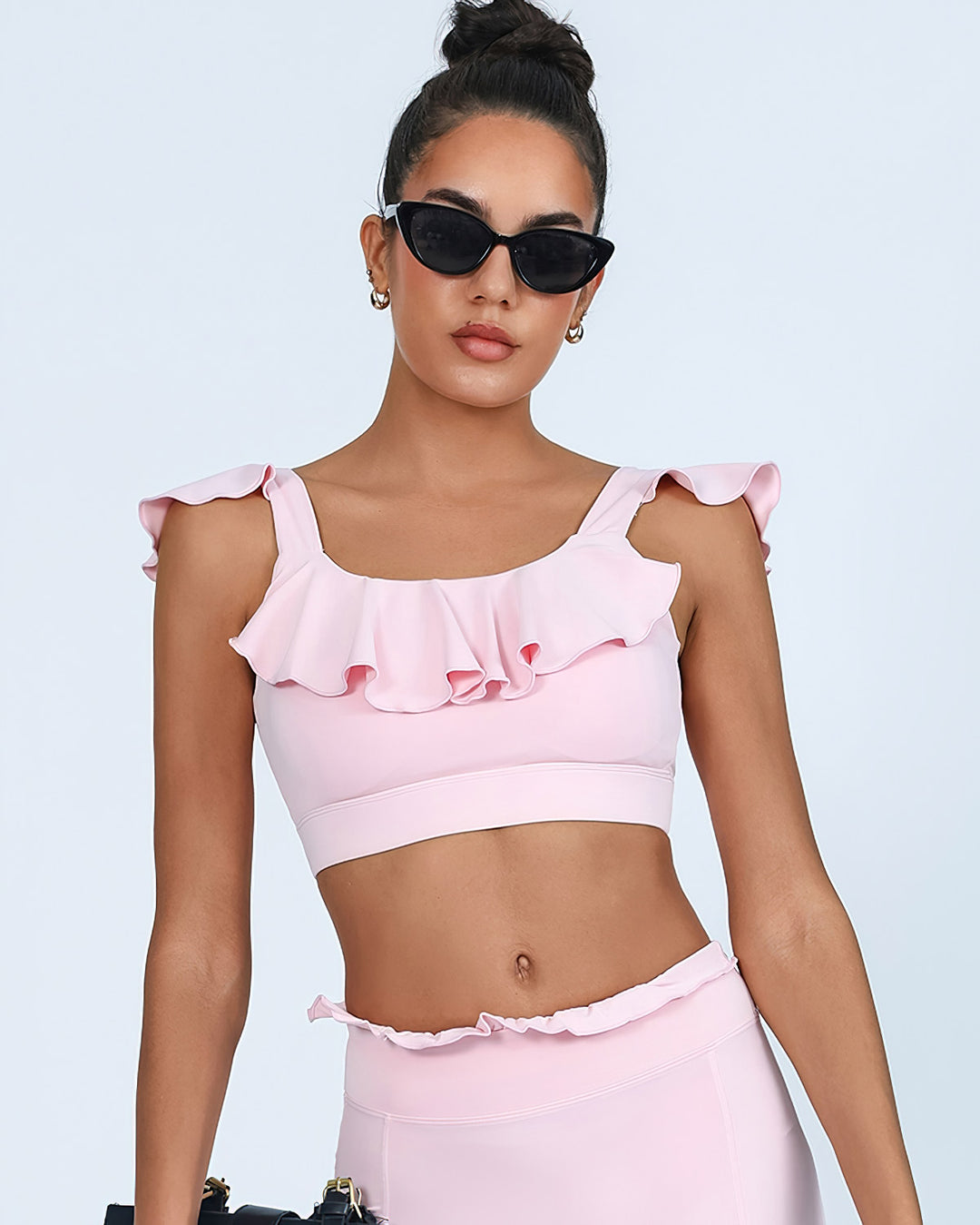 Imani Sports Bra - Pink