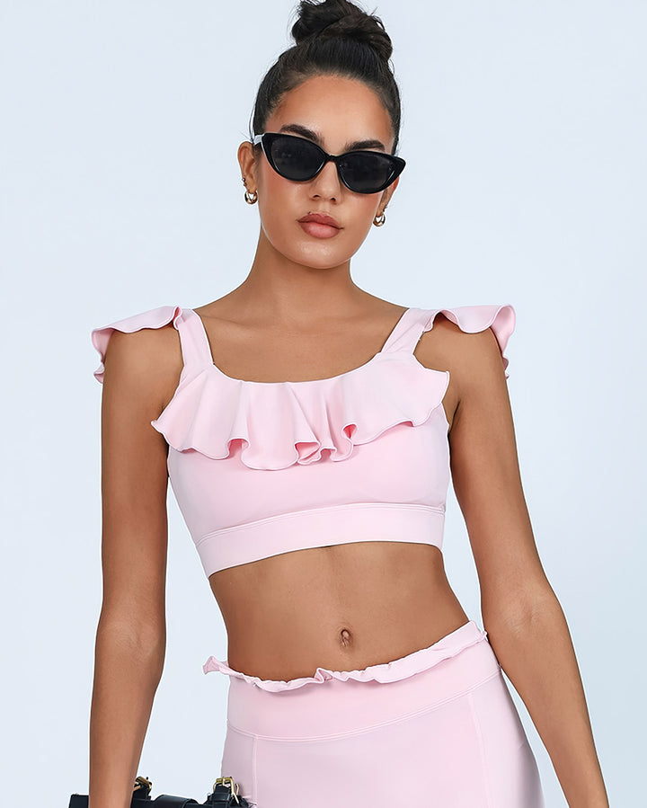 Imani Sports Bra - Pink