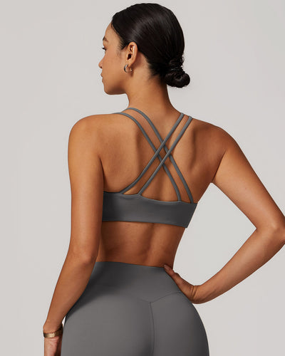 Imogen Sports Bra - Grey