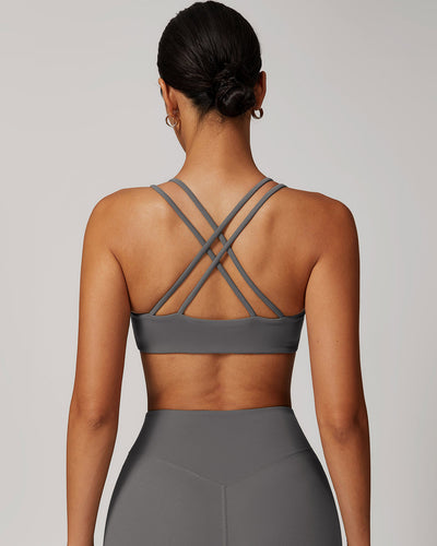 Imogen Sports Bra - Grey