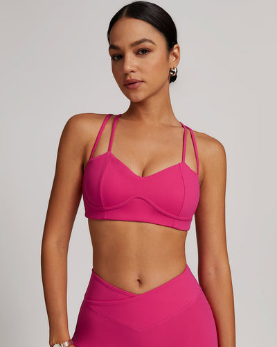 Imogen Sports Bra - Pink