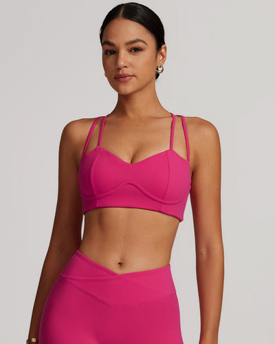 Imogen Sports Bra - Pink