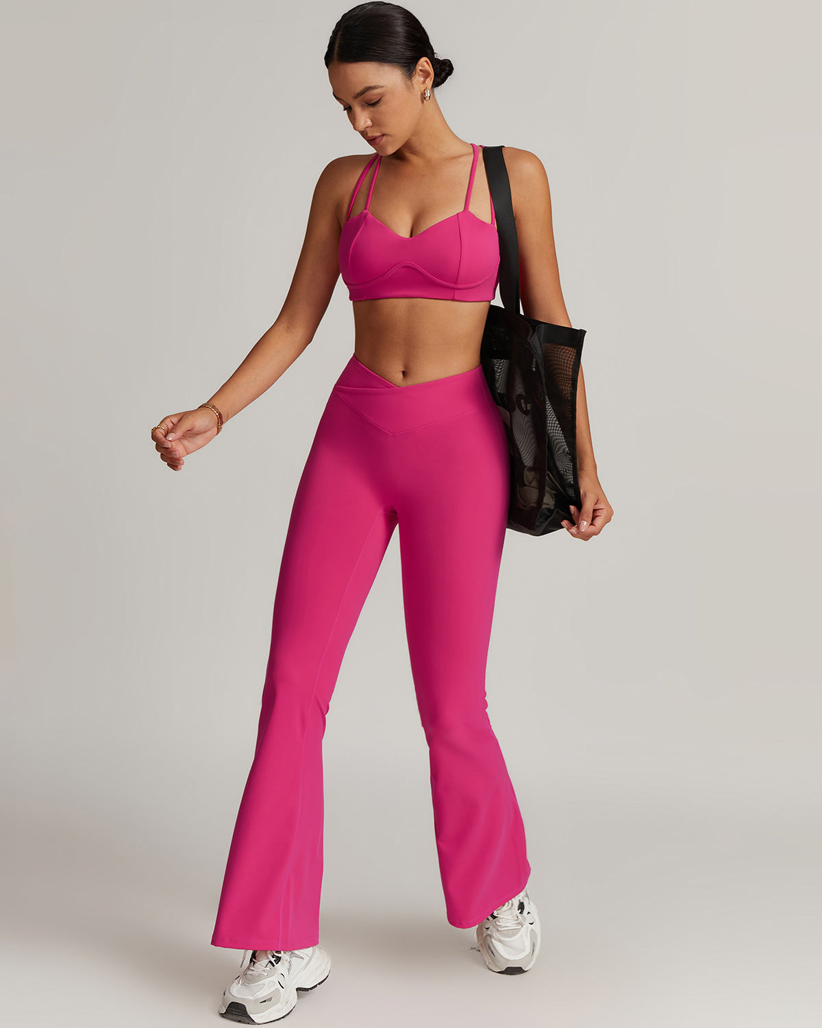 Imogen Sports Bra - Pink