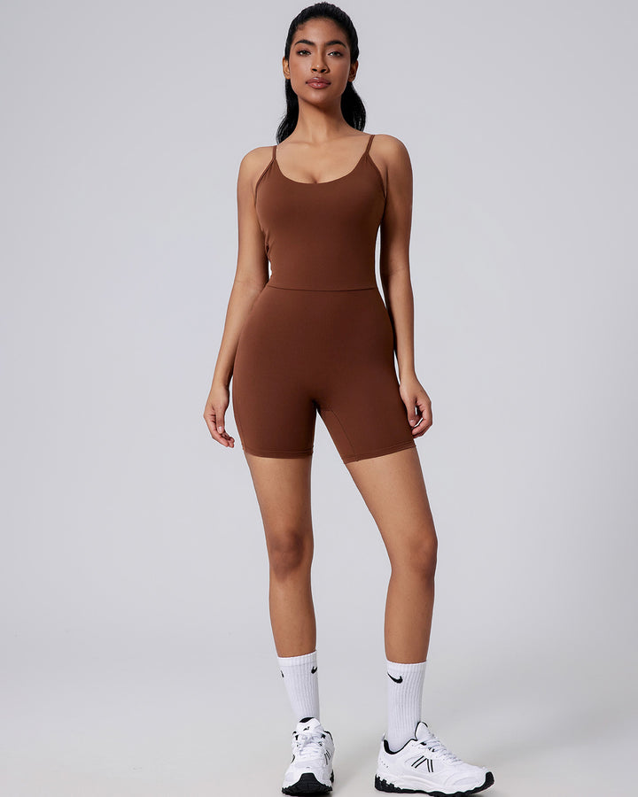 Indira Jumpsuit - Brown
