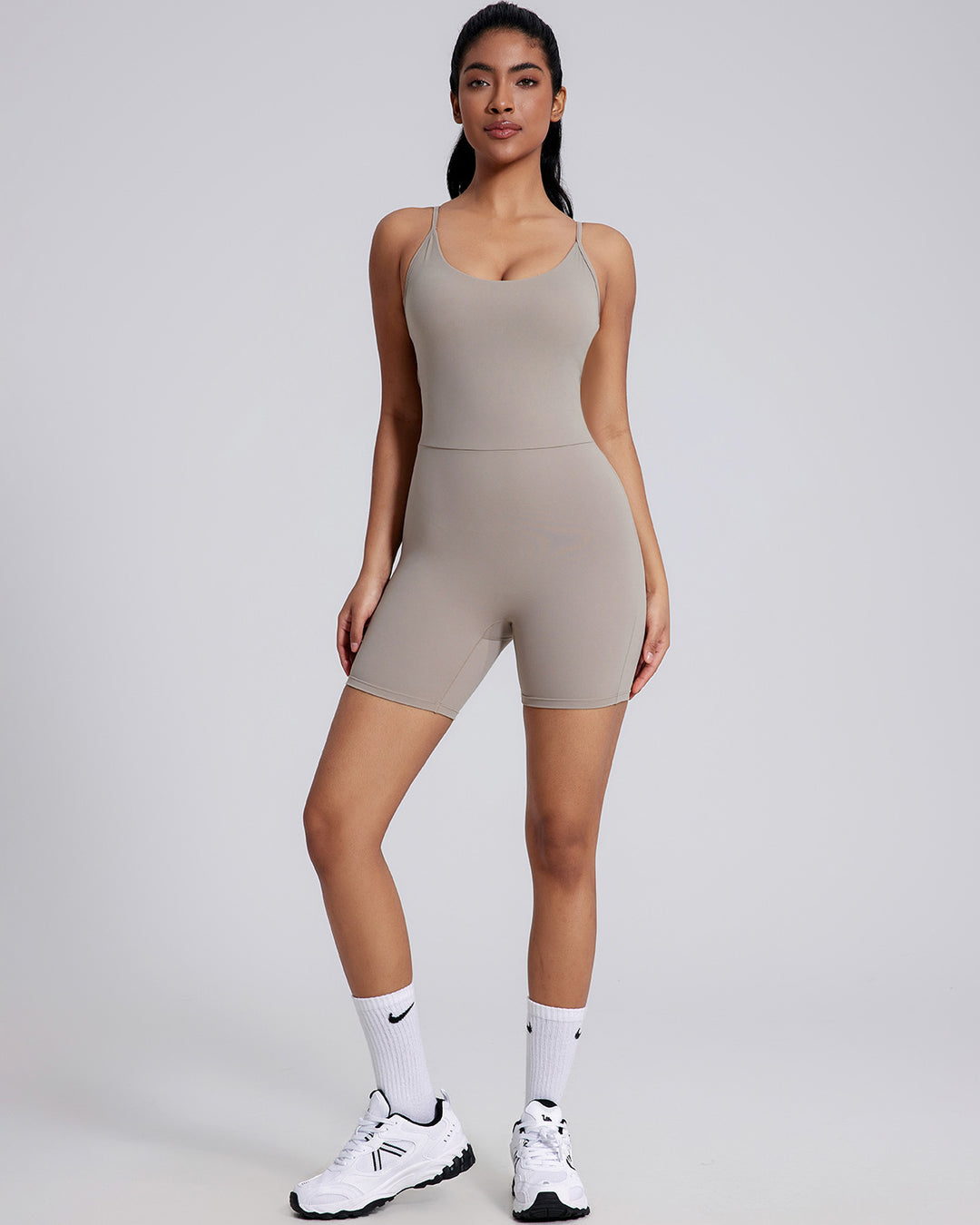 Indira Jumpsuit - Taupe