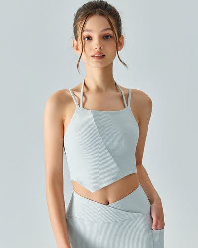 Irene Tank Top - Blue Grey