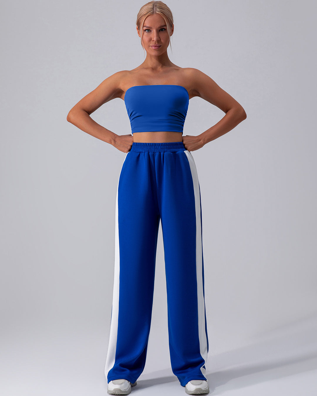 Isadora Crop Top - Blue