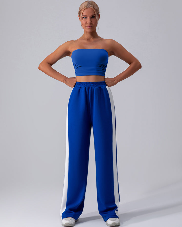 Isadora Crop Top - Blue
