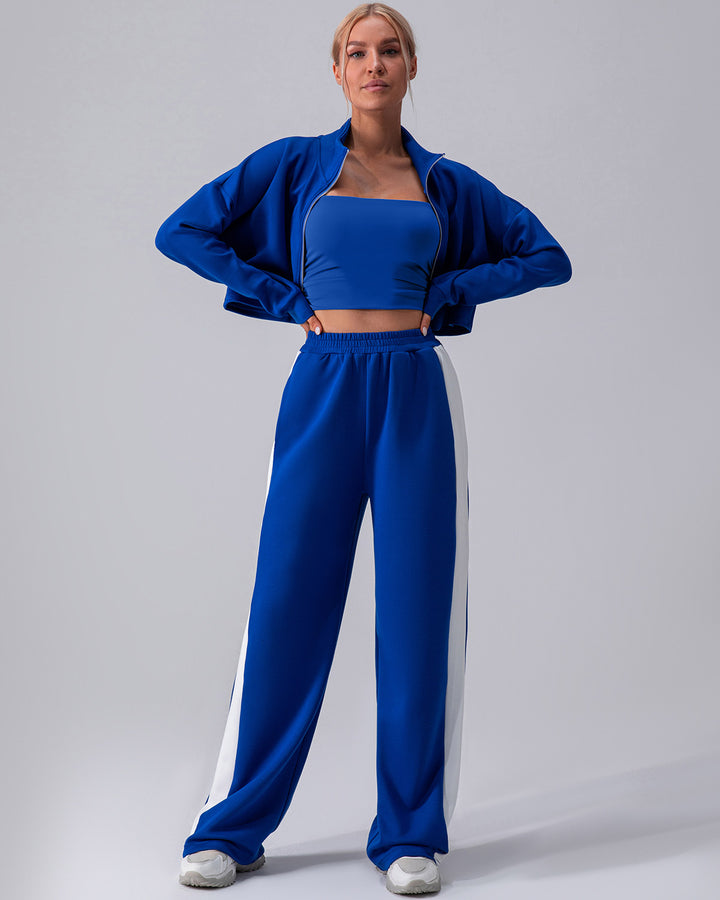 Isadora Crop Top - Blue