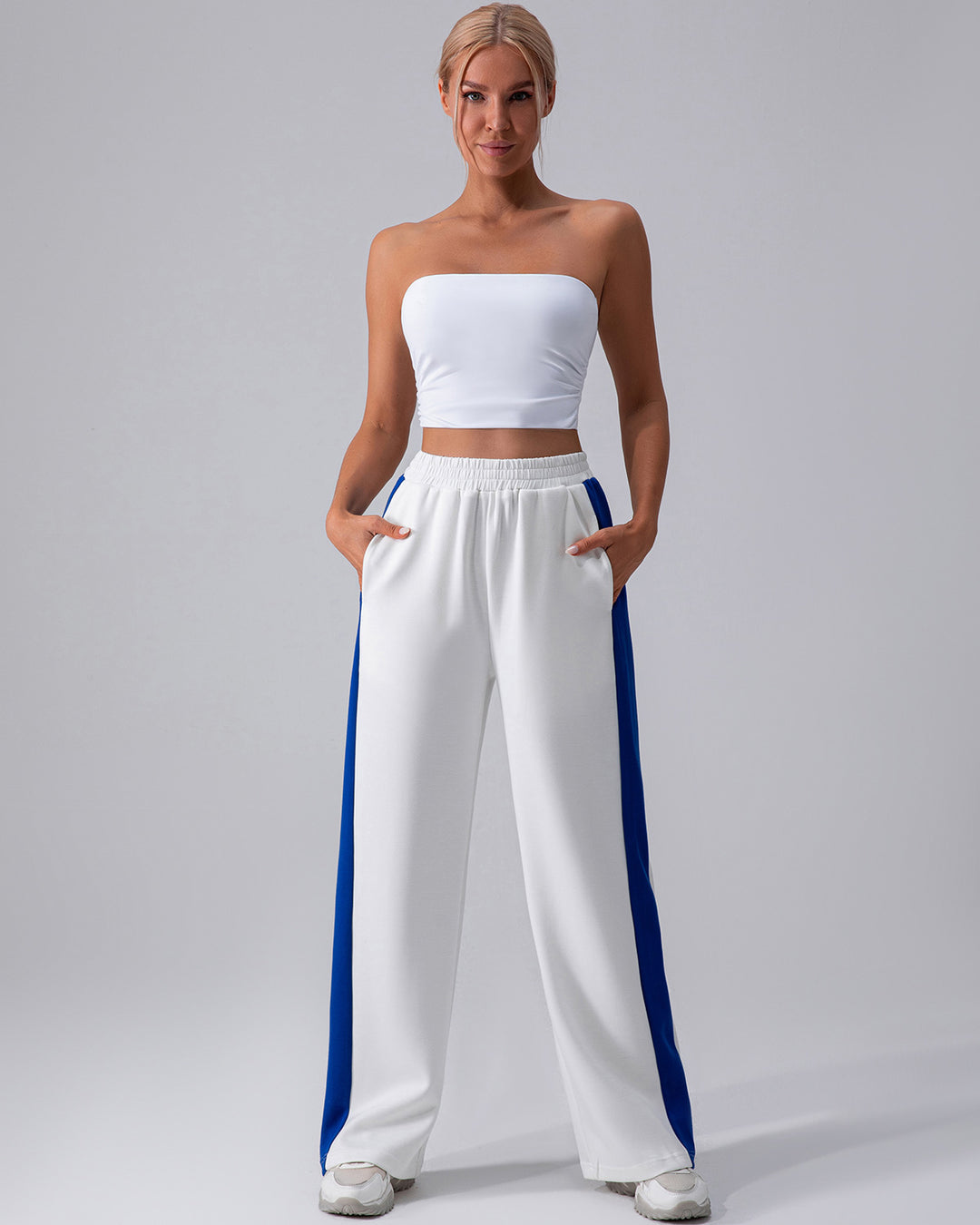 Isadora Crop Top - White