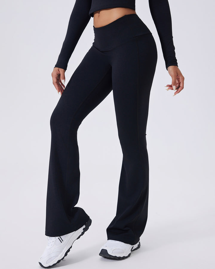 Ivy Flare Leggings - Black