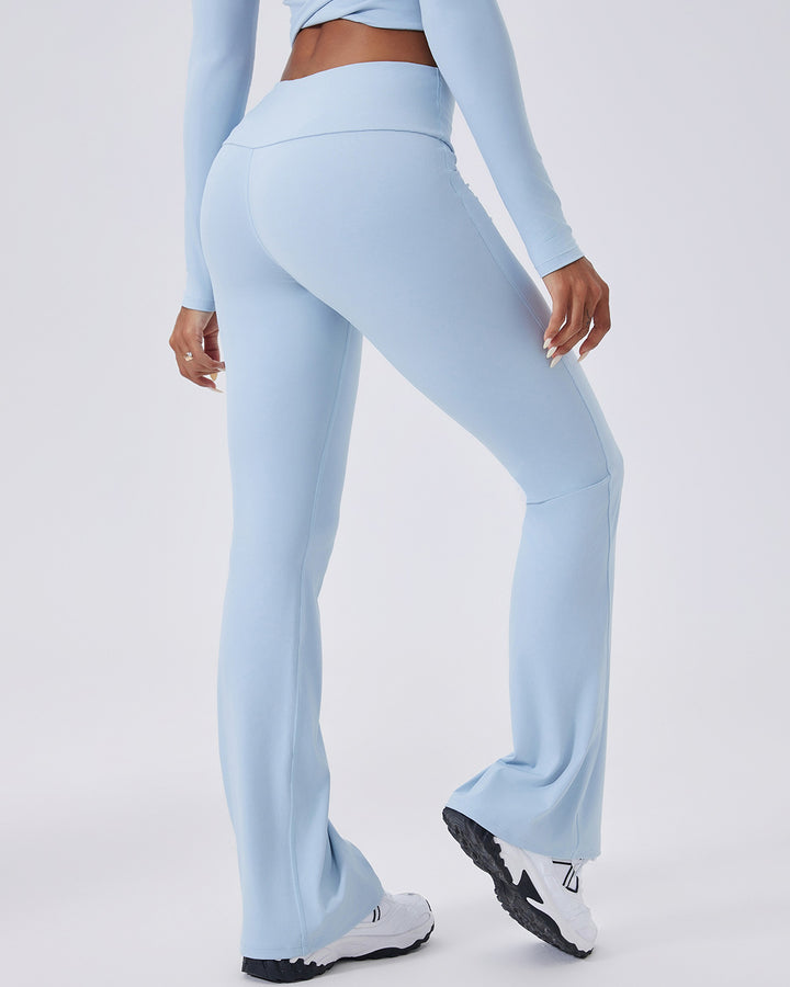 Ivy Flare Leggings - Blue