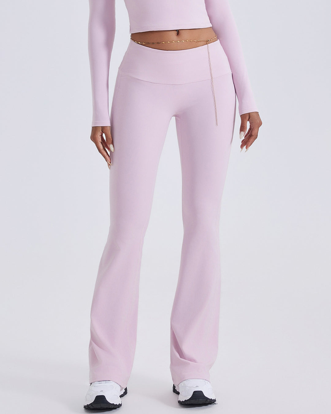 Ivy Flare Leggings - Pink