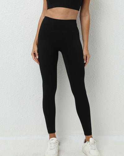 Jasmine Seamless Leggings - Black