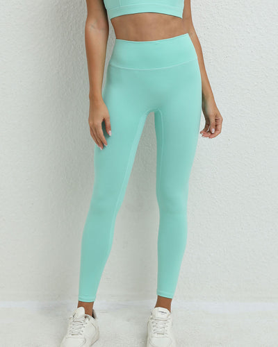 Jasmine Seamless Leggings - Cyan