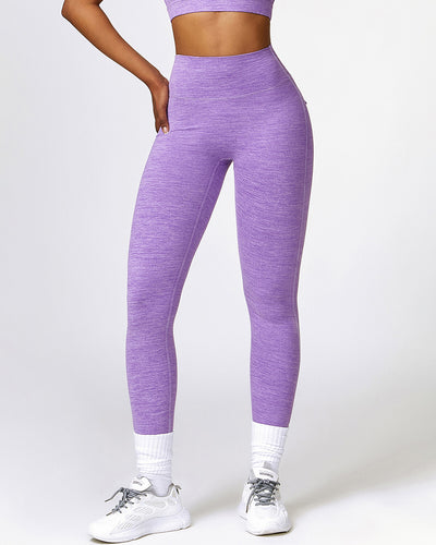 Jemma Seamless Pocket Leggings - Purple