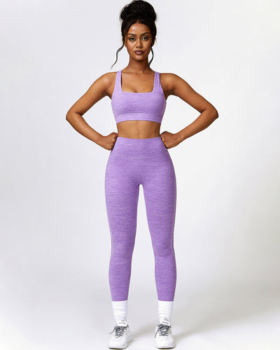 Jemma Seamless Pocket Leggings - Purple