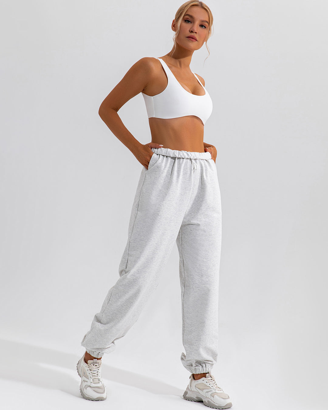 Jessa Joggers - Heather Grey