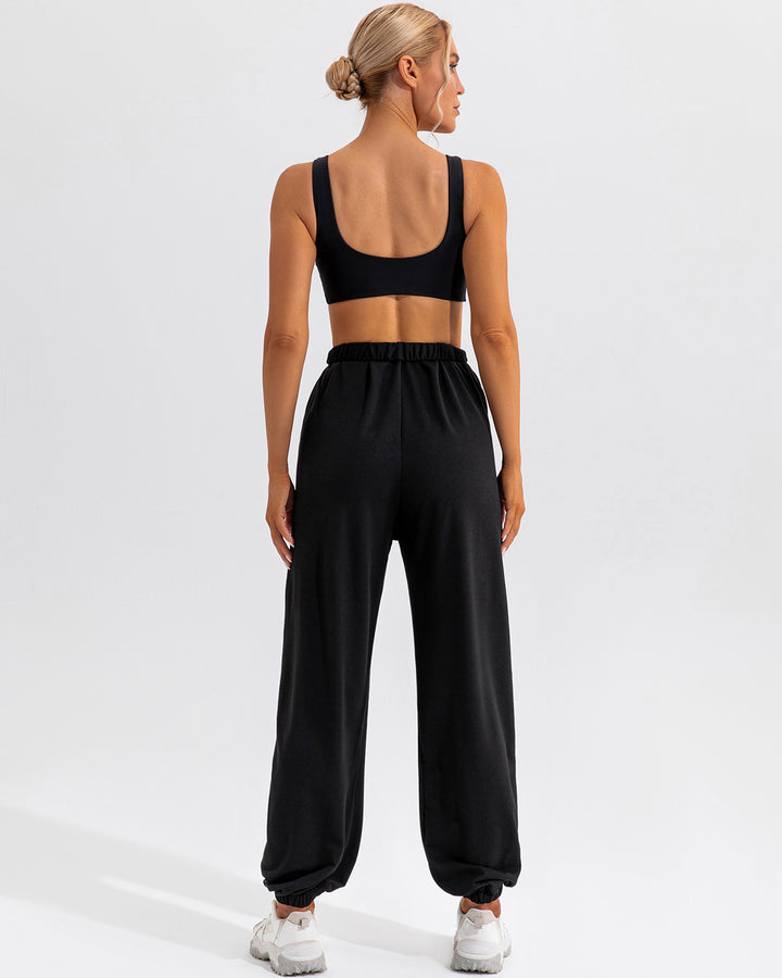 Jessa Sports Bra - Black