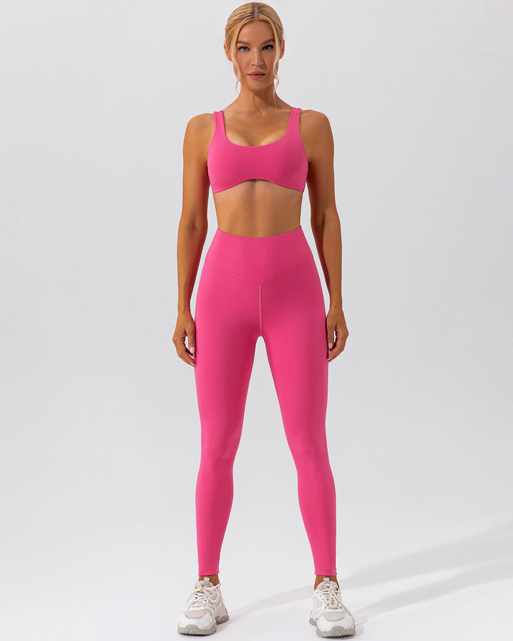 Jessa Sports Bra - Pink