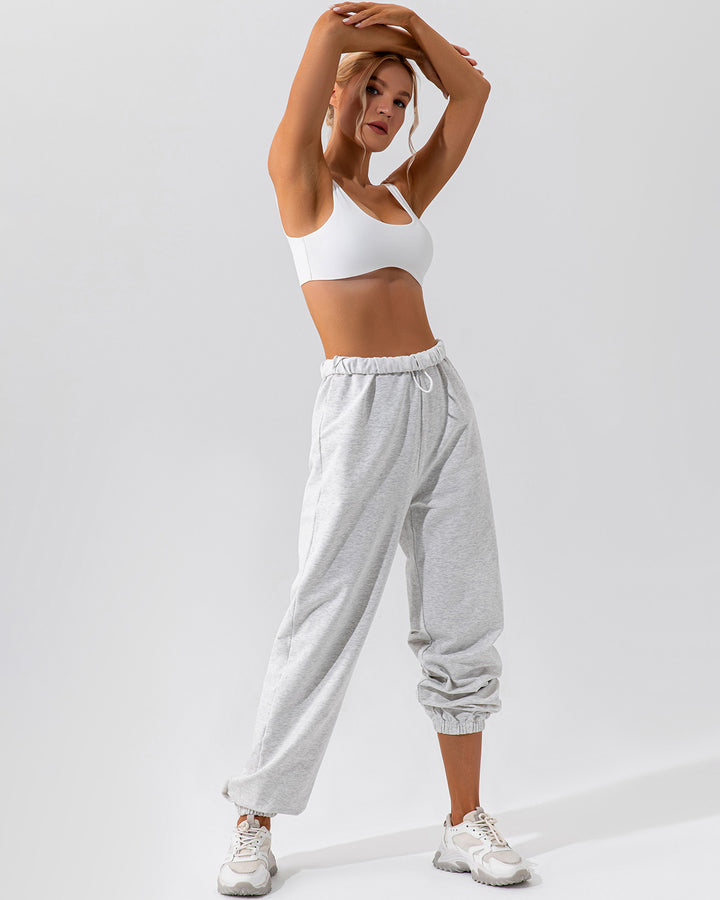 Jessa Sports Bra - White