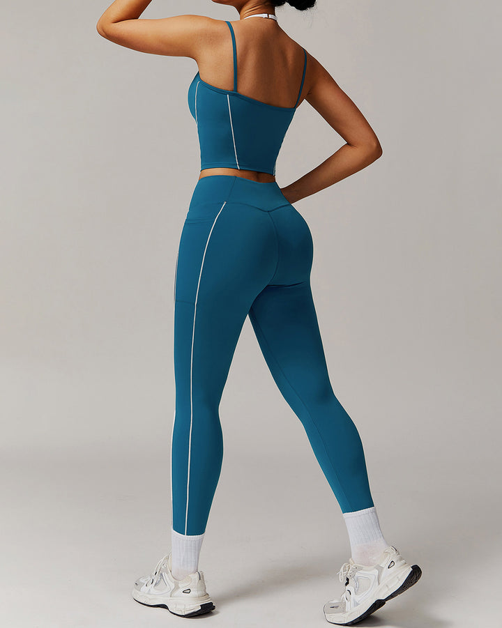 Jocasta Crop Top - Teal